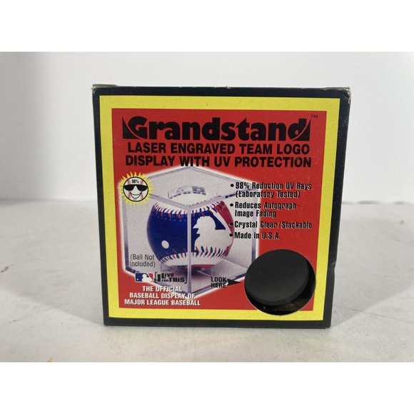 NEW Lot of 31 BallQube, Inc Grandstand Baseball Holder/Display With UV Protectio - Picture 5 of 5